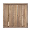 Westchester Acacia Wood Side Table - Brown - Christopher Knight Home: Patio Accent, Water-Resistant - 4 of 4