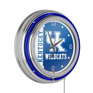 University of Kentucky Retro Neon Wall Clock by Trademark Gameroom - 1 of 4