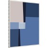 Amanti Art Blue Lines 3 by Alyson Storms Canvas Wall Art Print Framed 23 x 30-in. - 3 of 4