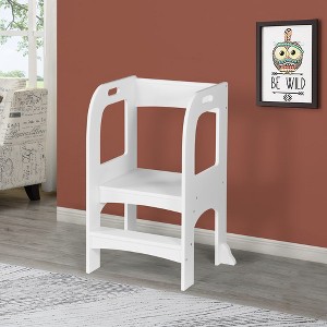 Child Standing Tower, Step Stools for Kids, Toddler Step Stool for Kitchen Counter - 1 of 4