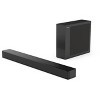 Hisense 2.1 Channel Soundbar with Wireless Subwoofer HS2100 Black, Refurbished - 4 of 4