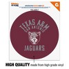 Texas AM UniversitySan Antonio Jaguars Logo Automotive Car Window Locker Circle Bumper Sticker - 3 of 4