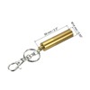 Unique Bargains Snooker Billiard Pool Cue Tip Shaper Pool Cue Stick Tip Repair Billiard Cue Care Accessory with Keychain - 2 of 4