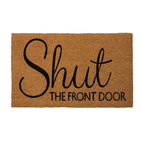 Birdrock Home Beware of Dog' Coir Doormat