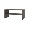 AZL1 Life Concept Shoe Rack Norris with 2 Shelves Melamine Particle Board Walnut Easy Assembly for Bedroom Small Spaces, Gray, 32.68"*18.5"*3.54" - 4 of 4
