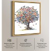 Art Remedy Butterfly Tree Colorful buterfly and flowers wall art Framed - 3 of 4