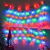 Joyfy 100 LED Christmas Net Lights for Indoor & Outdoor Decorations, Christmas Events, Christmas Eve Night Decor, Christmas Tree, Bushes - 4 of 4
