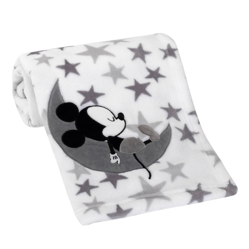 Lambs &#38; Ivy Disney Baby Nursery Baby Blanket - Mickey Mouse, 3 of 6