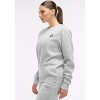 Peloton Unisex Soft Fleece Crewneck Sweatshirt, Heather Grey - 2 of 4