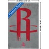 Trends International NBA Houston Rockets - Logo 25 Unframed Wall Poster Prints - 3 of 4
