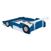 Full Size Race Car-Shaped Platform Bed with Wheels - 4 of 4