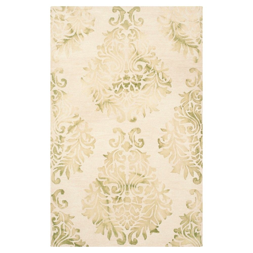 Garr Area Rug - Beige/Green (5'x8') - Safavieh