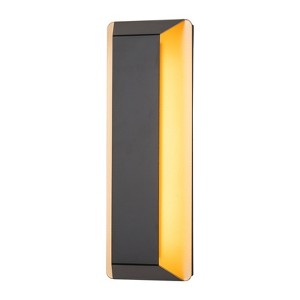 LLHZSY 13 4/5" Modern Minimalist Wall Lantern Sconce LED Wall Light Fixture - 1 of 4