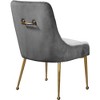 Meridian Furniture,Owen Velvet Dining Chair, Set of 2 - 2 of 4