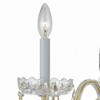 Crystorama Lighting Traditional Crystal 2 - Light Sconce in  Polished Brass - 3 of 4