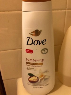 Dove Beauty Pampering Body Wash Pump - Shea Butter & Vanilla - 30.6 Fl ...