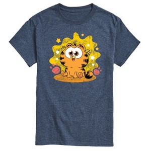 Men's - Garfield - Baby Garfield Paws And Stars Short Sleeve Graphic T-Shirt - 1 of 4