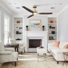 Parrot Uncle 56" Brass Vintage LED Ceiling Fan with Remote and Light - 3 of 4