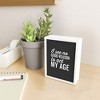 EnvyArt Reason Act My Age Framed Mini Art Print 4" (H) x 3" (W) x 1" (D) - Society6 - 2 of 3