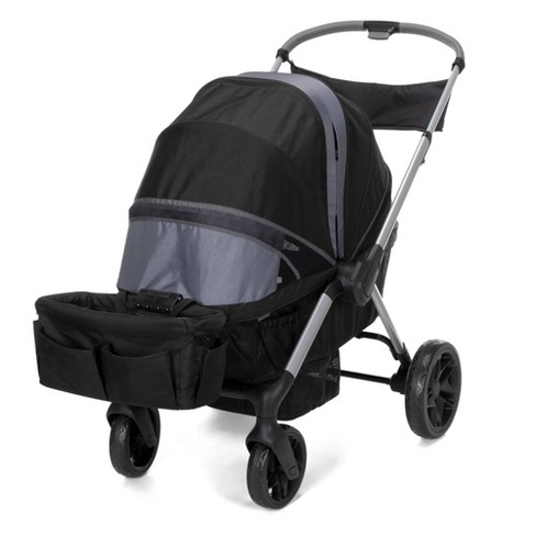 Safety first double outlet stroller