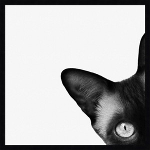 Amanti Art Around The Corner by Jon Bertelli Wood Framed Wall Art Print 25 in. x 25 in. - 1 of 4