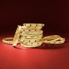 Ross-Simons 0.90 ct. t.w. Ruby and .26 ct. t.w. Diamond Bangle Bracelet in 18kt Gold Over Sterling - 3 of 4