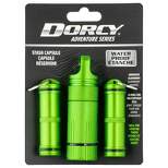 Dorcy Aluminum Stash Capsules - 3pk