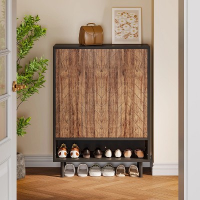 Hommoo 18-Pair Shoe Cabinet