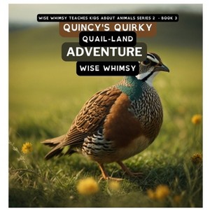 Quincy's Quirky Quail-land Adventure - (Wise Whimsy Teaches Kids about Animals Series 2) by  Wise Whimsy (Hardcover) - 1 of 1