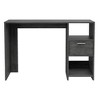 PAGED Home Office Desk 35.1" L Modern Computer Desk with Large Open Storage Shelf for Office, Study - 3 of 4