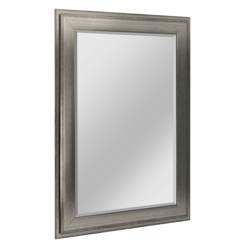 31.5&#34; x 43.5&#34; Two-Toned Frame Mirror Silver - Head West, 1 of 6