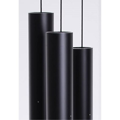 Black 30" Aluminum Balinese Soprano Wind Chime
