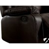 Synthetic Leather Motion Rocker Recliner, Ergonomic Manual Reclining Chair with Pocket Coil Seat - 2 of 4