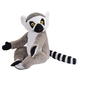 Wild Republic Ecokins Ring Tailed Lemur Stuffed Animal, 12 Inches - 1 of 1