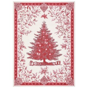 Christmas Tree Area Rug, Washable Non-Slip Holiday Carpet, Soft Nursery Mat for Bedroom, Living Room, Office - 1 of 4