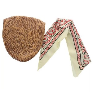 Seasonal Visions The Big Lebowski Walter PVC Wig and Bandana Adult Costume Kit - 1 of 3