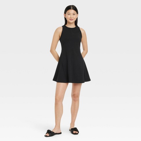 Women's Tennis Dress - A New Day™ Black XS