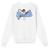 Avatar The Last Airbender Katara, Water tribe Icon on White Long Sleeve Adult Crew neck - 3 of 4