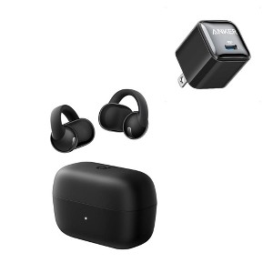 Soundcore C50i by Anker with USB C Charger Block 20W, Open-Ear