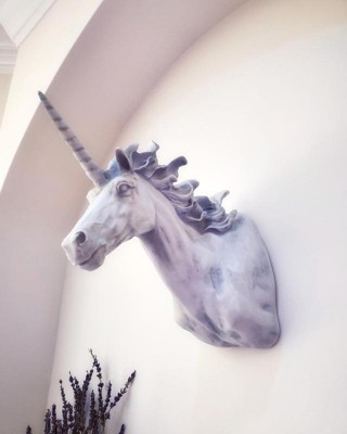 Design Toscano Alicorn Unicorn Trophy Wall Sculpture : Target