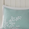 Gracie Mills Douglass Coastal Coral Motif Comforter Set - 3 of 4