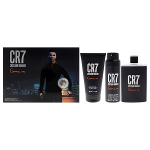 CR7 Game On by Cristiano Ronaldo for Men - 3 Pc Gift Set 3.4oz EDT Spray, 5.1oz Shower Gel, 5.1oz Body Spray - 1 of 4