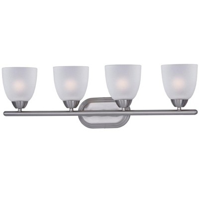 Maxim Lighting Axis 4 - Light Vanity in  Satin Nickel