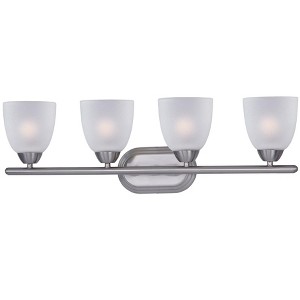 Maxim Lighting Axis 4 - Light Vanity in  Satin Nickel - 1 of 1