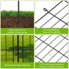 Garden Fence, 15/10 Panel Rustproof Metal No Dig Fence Panels, Garden Fencing Outdoor for Yard - 2 of 4