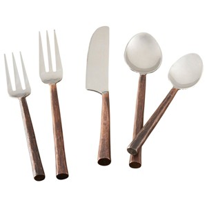 Park Designs Copper Handle Five Piece Place Setting - 1 of 3