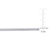 EVERLY JEWELRY | Sterling Silver 3mm Herringbone Bracelet, 9 inch - 4 of 4