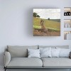 Trademark Fine Art - Winslow Homer  Homer's Sheep Countryside IV Canvas Art - 2 of 4