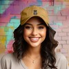 Dalix Hippo Embroidered Cotton Dad Hat Cute Animal Design Adjustable Baseball Cap for Everyday Wear Womens - 2 of 4