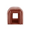 TIRAMISUBEST bench storage foot rest for couch Pet Supplies Corduroy Bench Cat's nest to hide For the Living Room, Entryway and Bedroom - 4 of 4